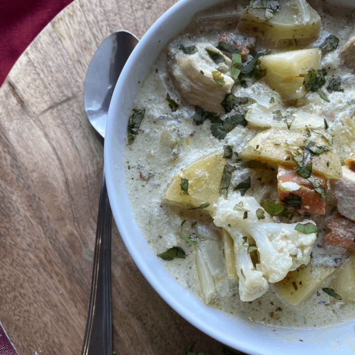 Creamy Chicken Stew Crock Pot Recipe