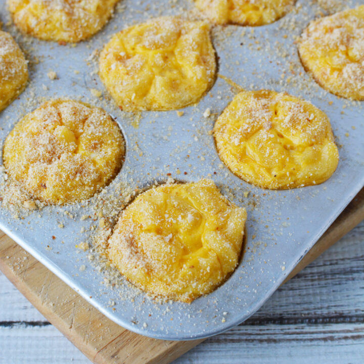 macaroni and cheese bites baked
