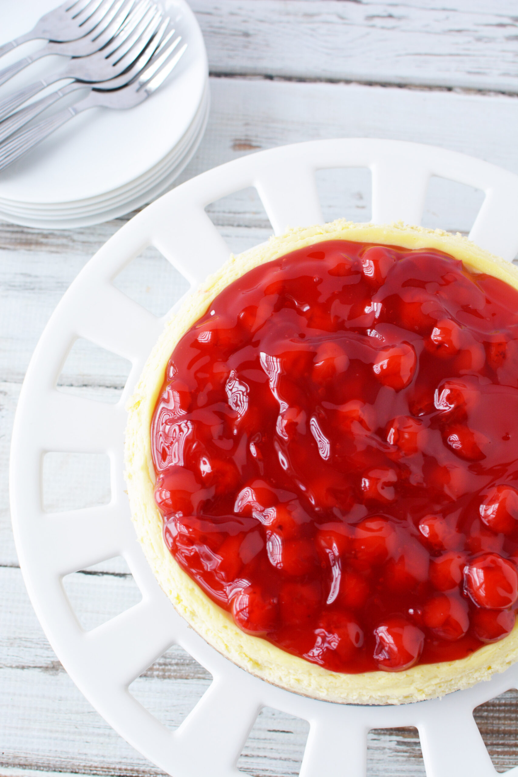 cherry cheesecake pie filling dessert 