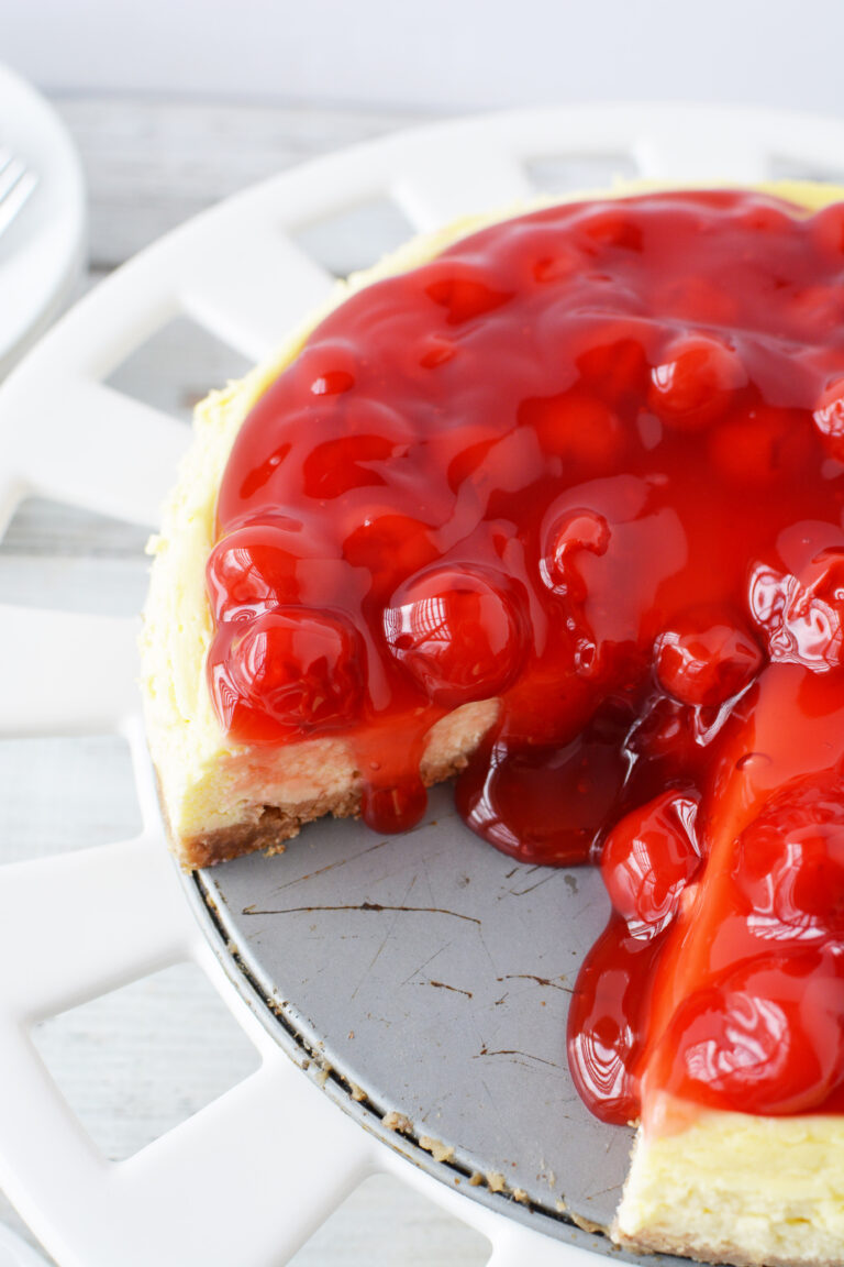 Cherry Cheesecake Recipe - A New York Classic