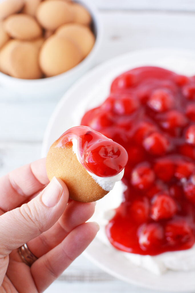 cherry cheesecake dip