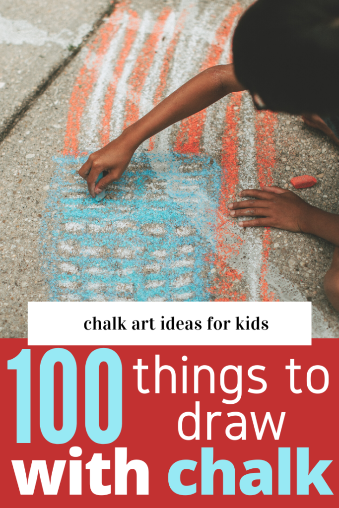 sidewalk chalk ideas