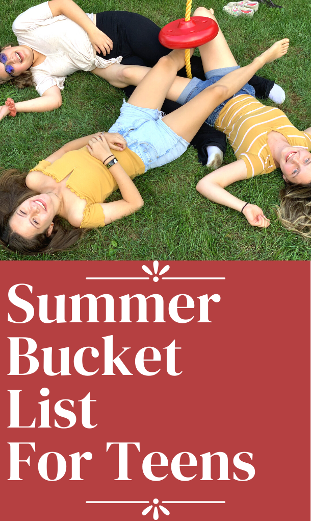 Summer Bucket List For Teens