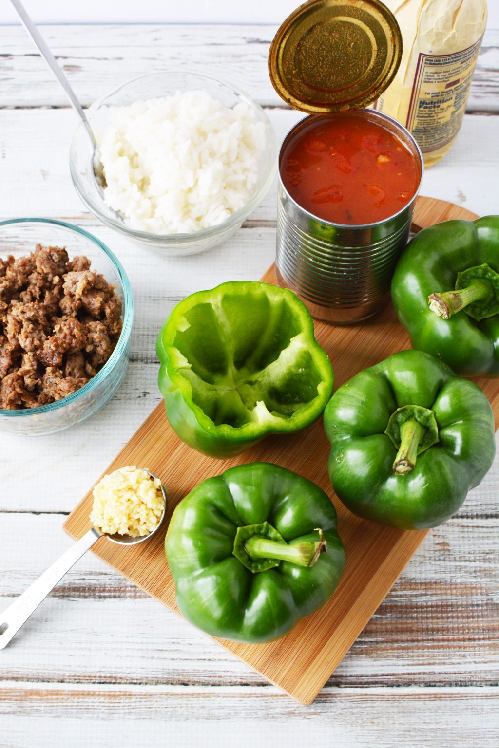 Classic Stuffed Bell Peppers Recipe With Ground Beef And Mozzarella