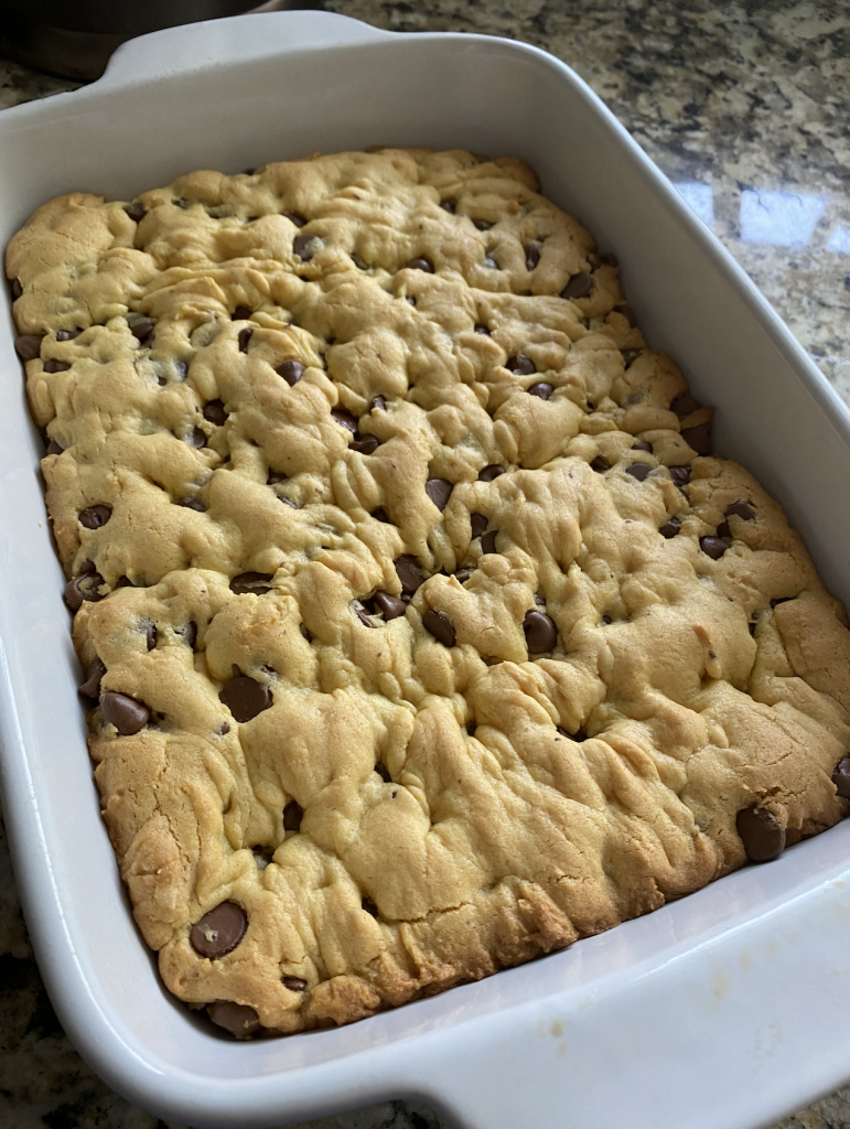 chocolate chip cookie with cake mix