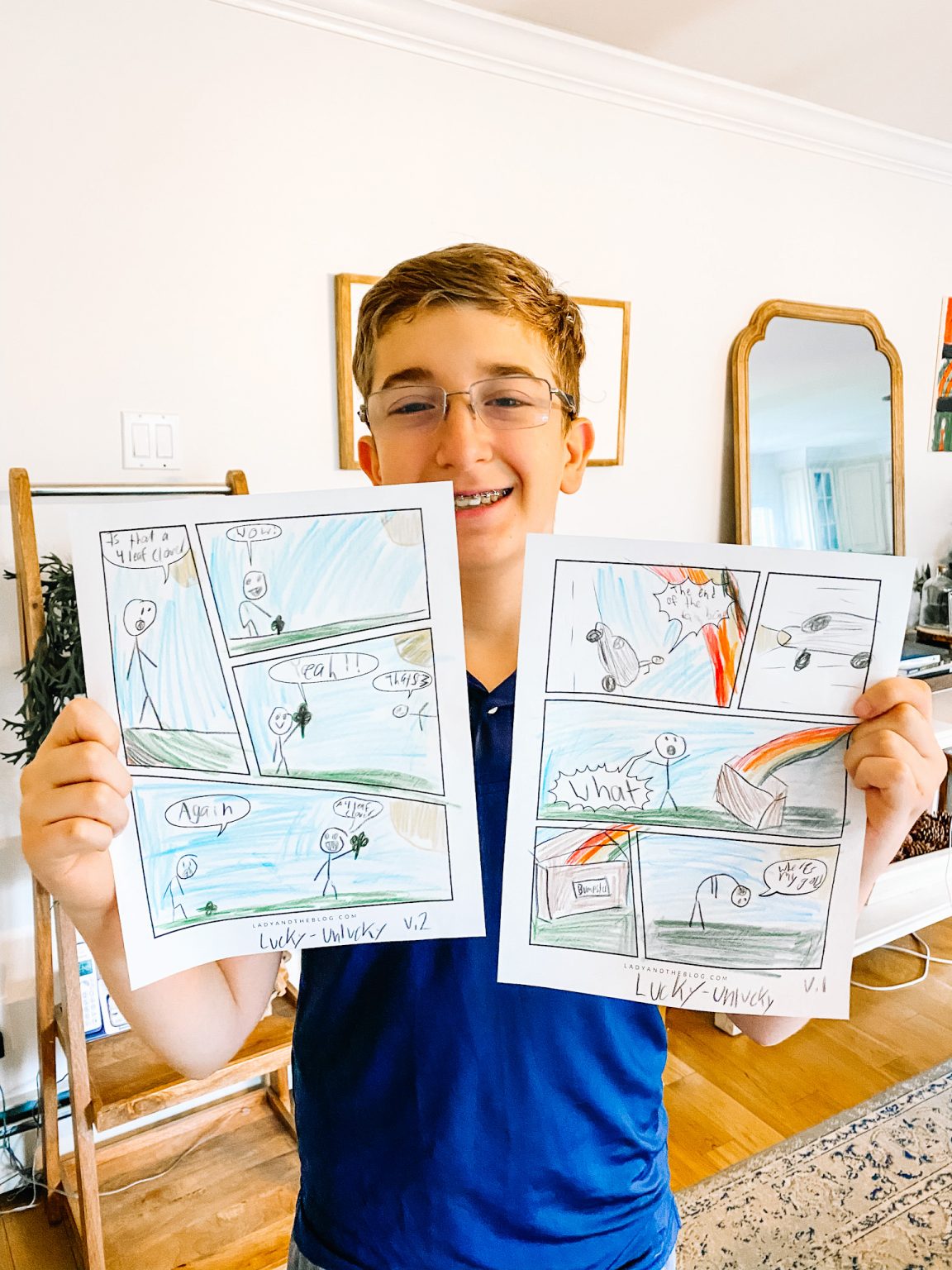 how to make your own comic book for kids