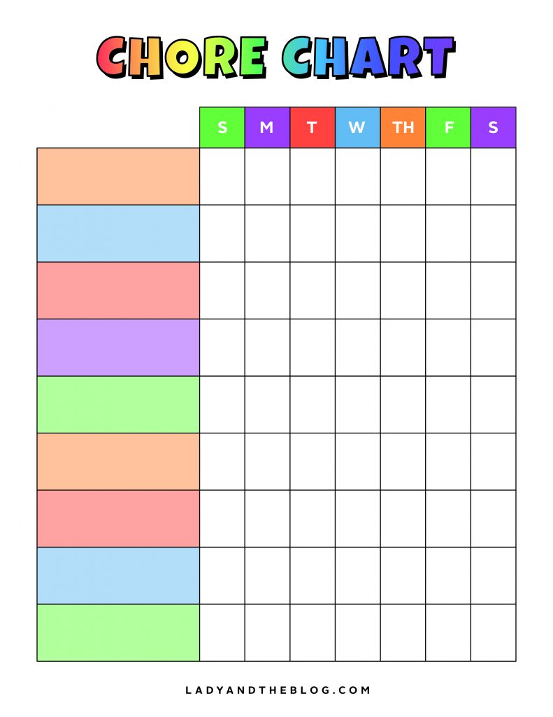 kids-weekly-chore-chart-templates