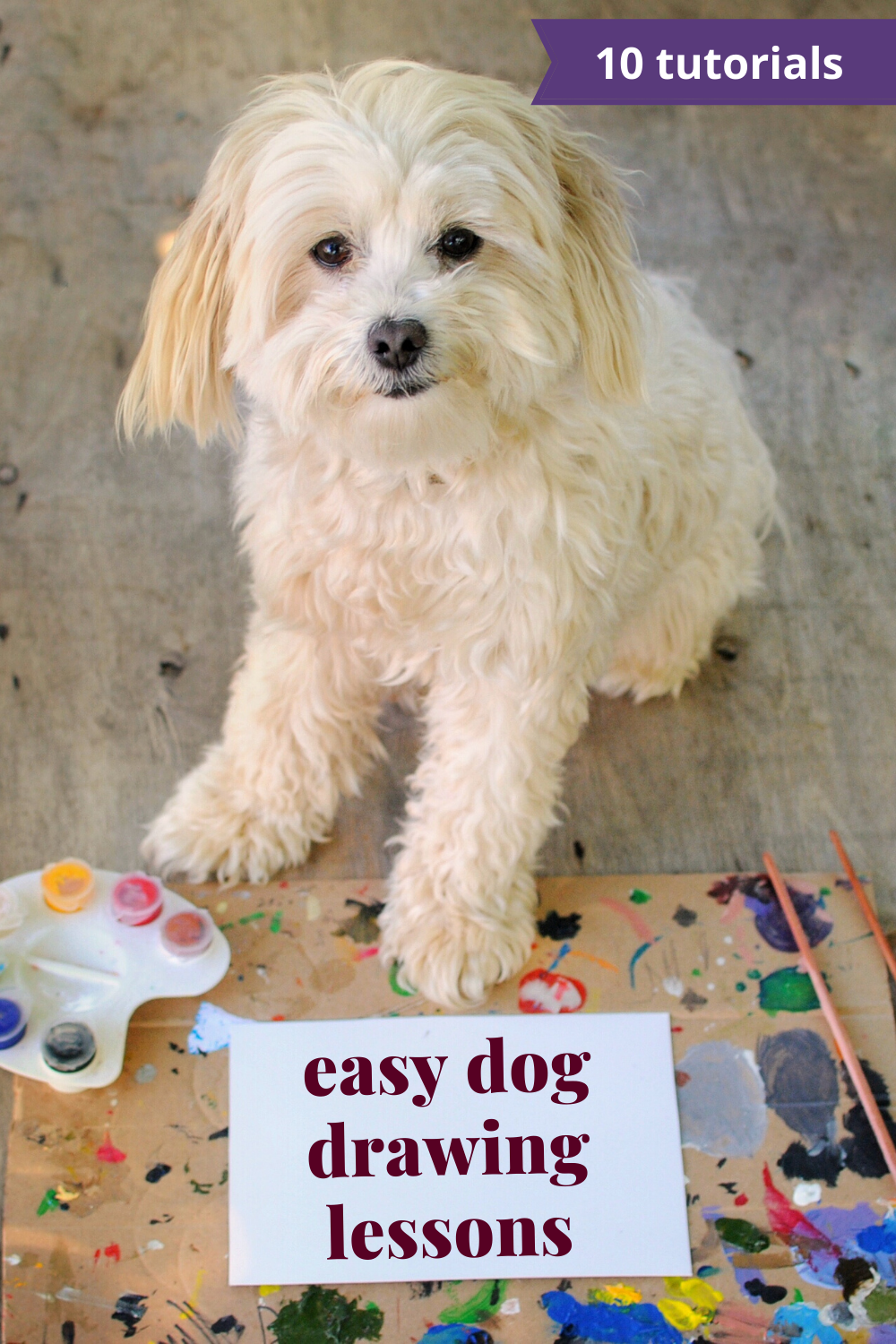 How To Draw A Dog For Kids - 10 Video Drawing Tutorials