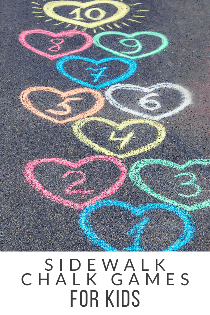 12 Super Fun Ways To Play With Sidewalk Chalk