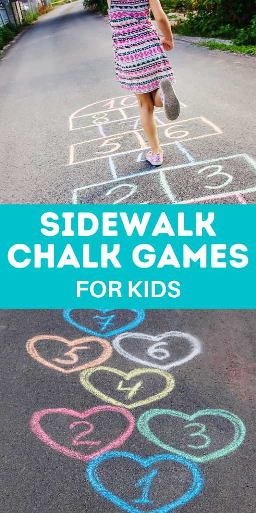 sidewalk chalk games
