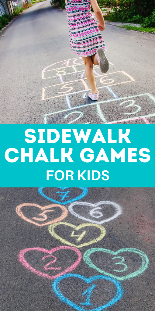 25+ Sidewalk Chalk Games & Ideas for Outdoor Fun