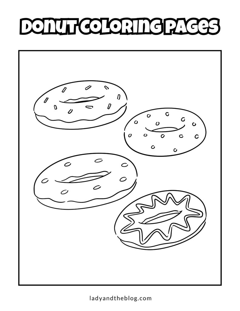 coloring pages breakfast