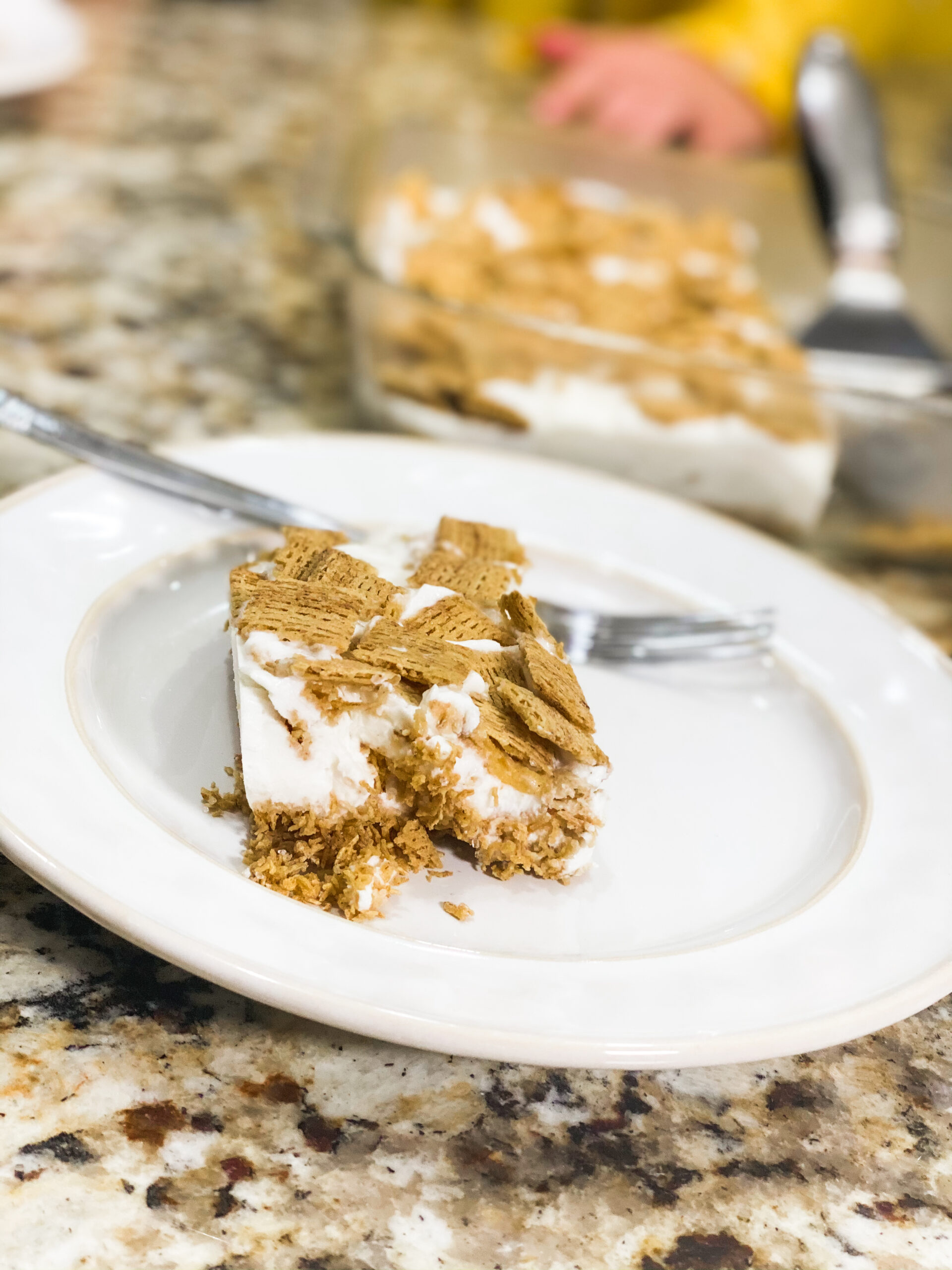 Homemade Cereal Frozen Yogurt Bars Made With Life Cereal