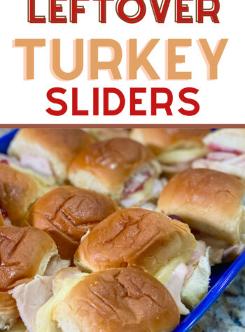 turkey cranberry sliders sandwich
