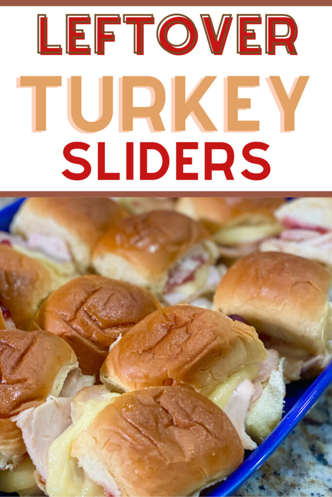 turkey cranberry sliders sandwich