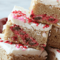 Image for Valentines Day Cookie Bars Recipe