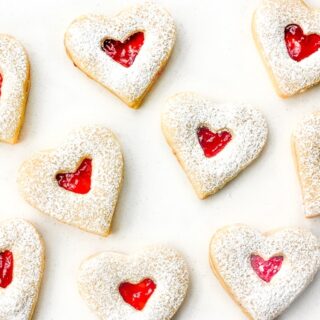 Image for Raspberry and White Chocolate Shortbread Cookies