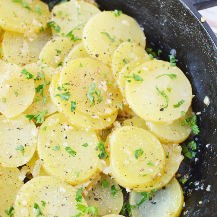 smothered potato side dish