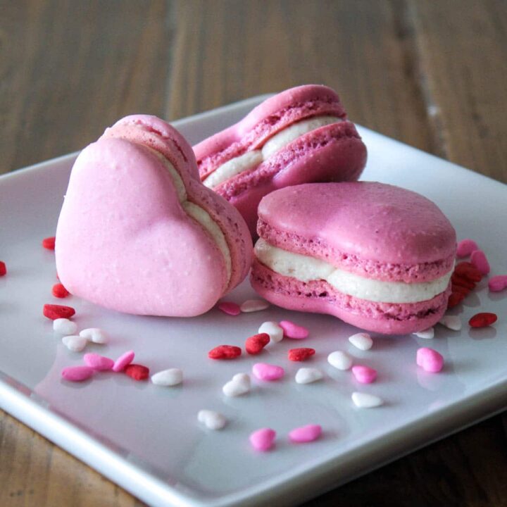 Image for Valentine&rsquo;s Heart Macarons