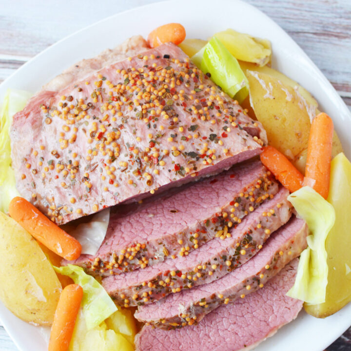 slow cooker corned beef and cabbage