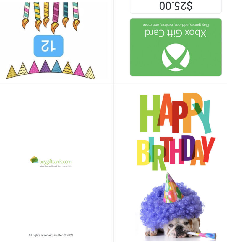 Print Gift Cards At Home With And Avoid Last Minute