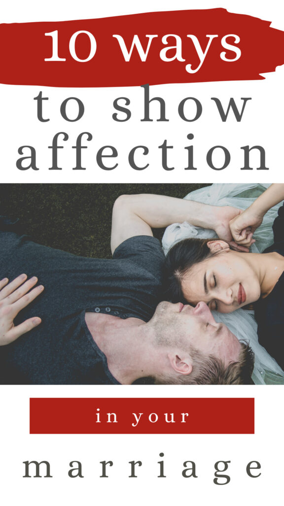 Show Affection In Relationships
