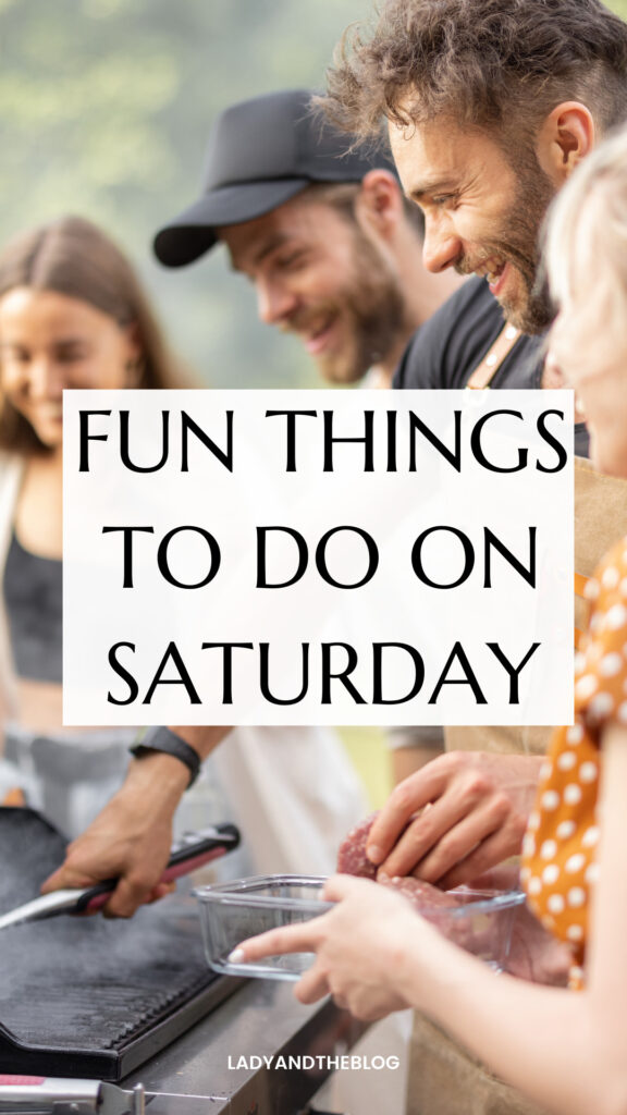 fun things to do on saturday