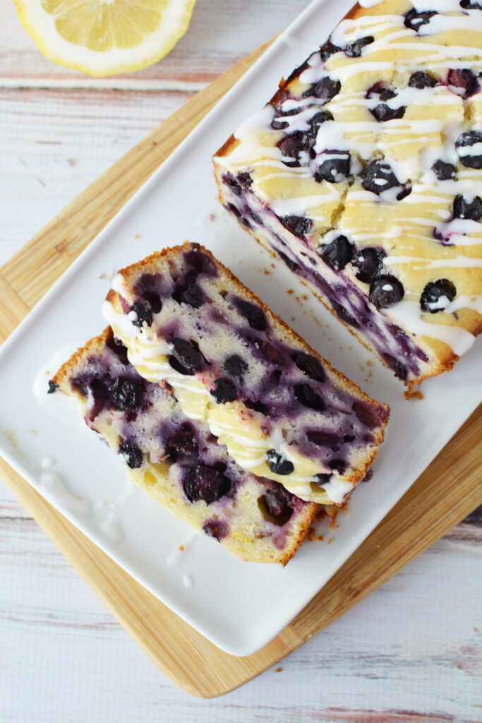 Lemon Blueberry Bread Recipe - Perfect For Company