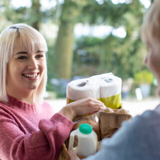 how to help elderly neighbor