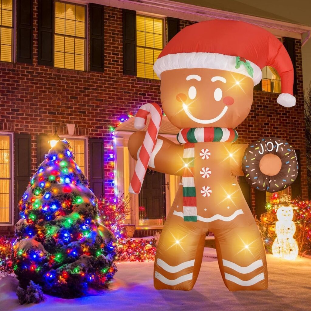 gingerbread inflatable