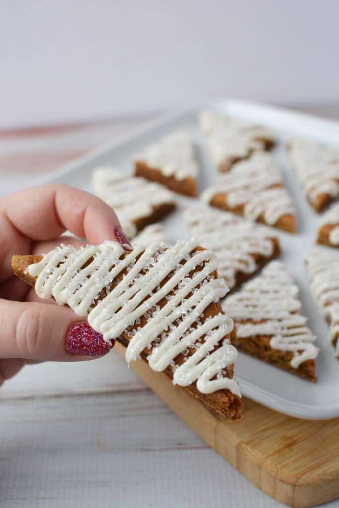 Gingerbread Cookie Bar
