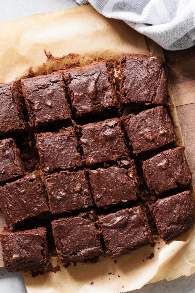 warm brownies