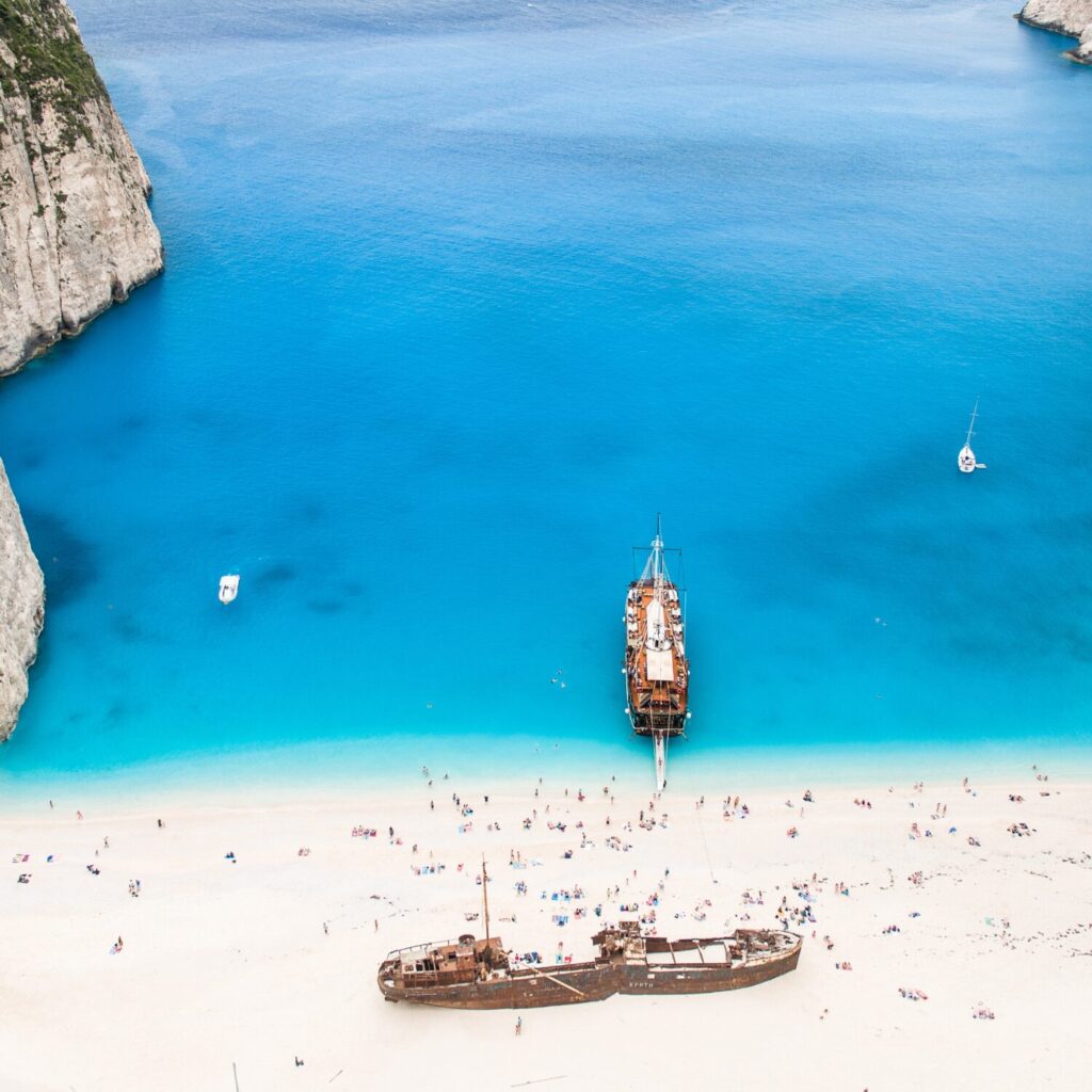 family greek beaches