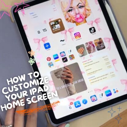 customize home screen ipad