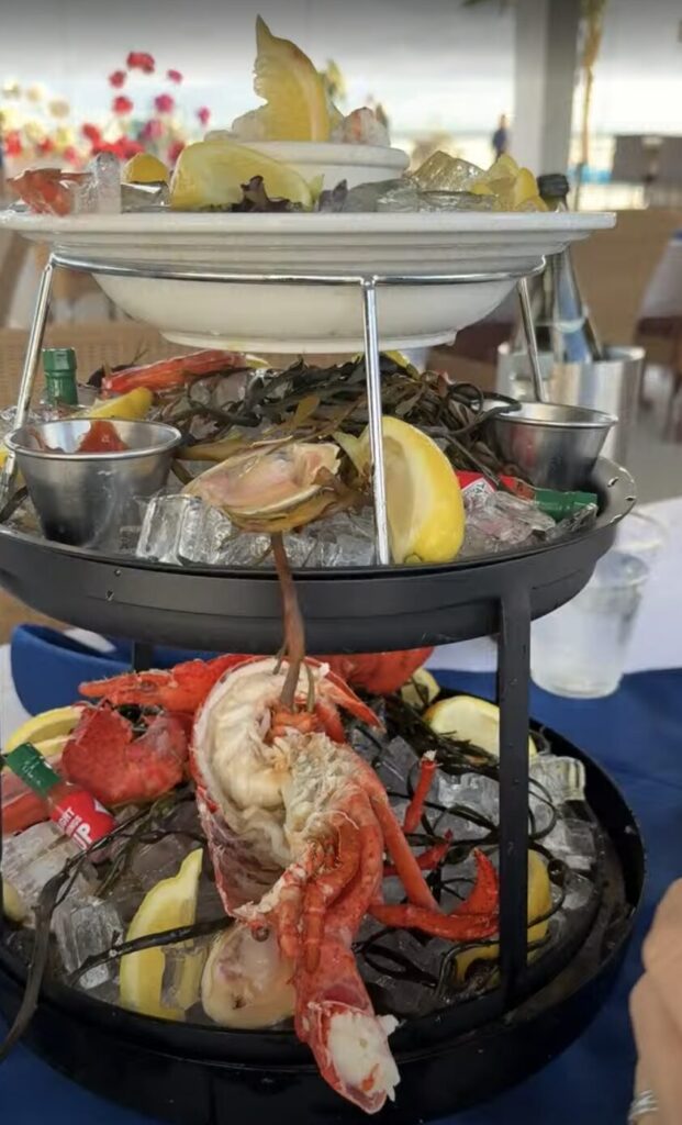 seafood tower