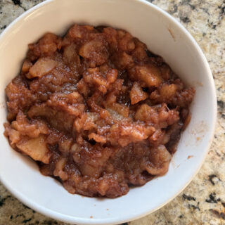 homemade applesauce