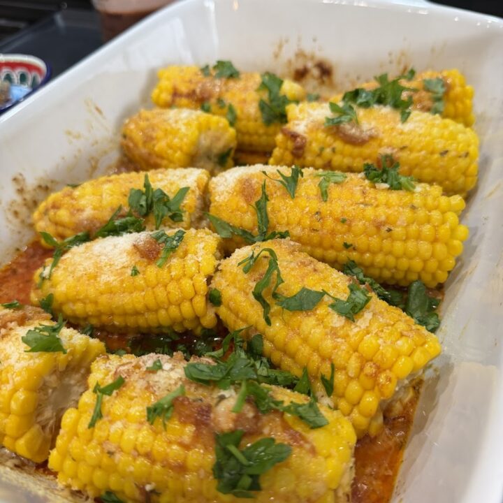 Garlic Parmesan Corn on the Cob